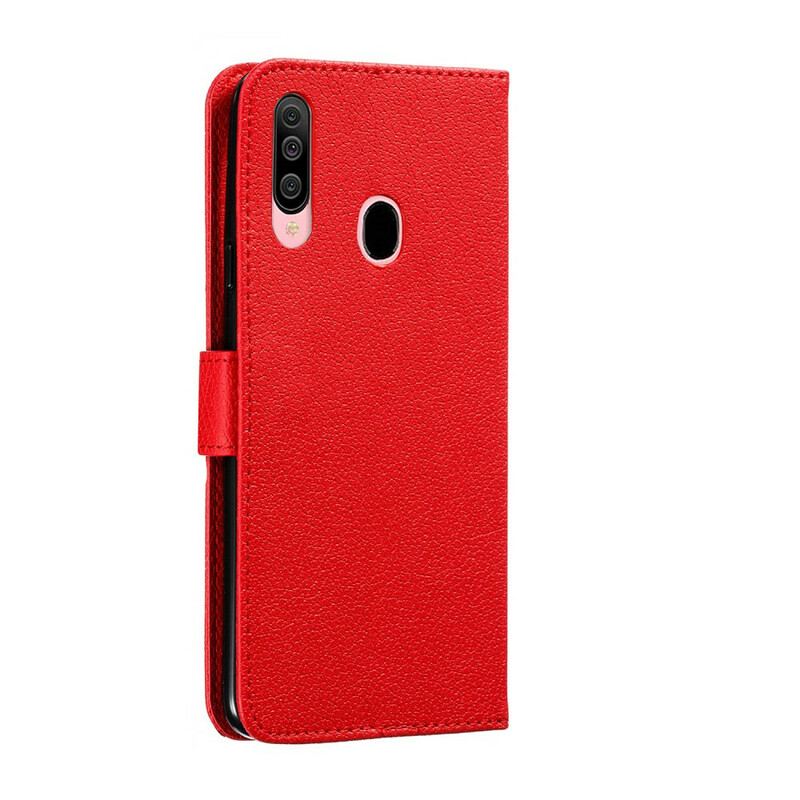 Housse Samsung Galaxy A20s Simili Cuir Live Your Dream