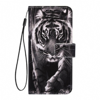 Housse Samsung Galaxy A20s Tigre de Nuit