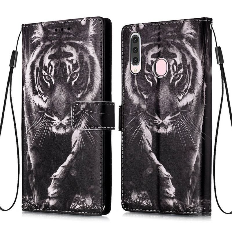 Housse Samsung Galaxy A20s Tigre de Nuit