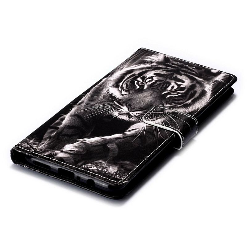 Housse Samsung Galaxy A20s Tigre de Nuit