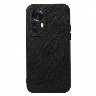 Coque Xiaomi 12 Pro Effet Cuir Élégance
