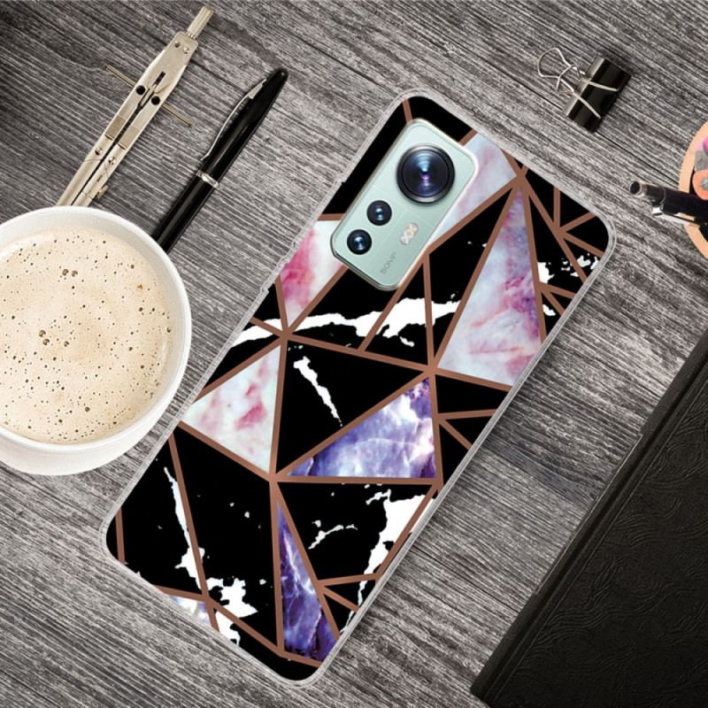 Coque Xiaomi 12 Pro Finesse Marbre