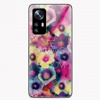 Coque Xiaomi 12 Pro Verre Trempé Be Always in Bloom