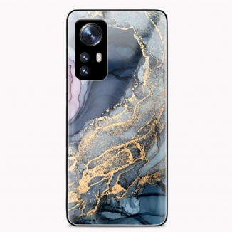 Coque Xiaomi 12 Pro Verre Trempé Marbre Coloré