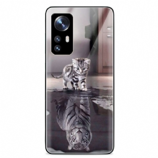Coque Xiaomi 12 Pro Verre Trempé Rêve de Chaton