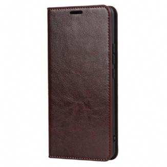 Flip Cover Xiaomi 12 Pro Cuir Véritable