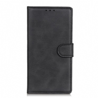 Housse Xiaomi 12 Pro Effet Cuir Matte Rétro