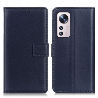 Housse Xiaomi 12 Pro Simili Cuir Simple