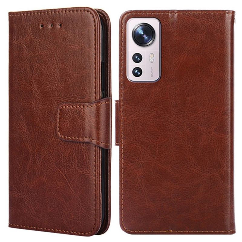 Housse Xiaomi 12 Pro Style Cuir Vintage
