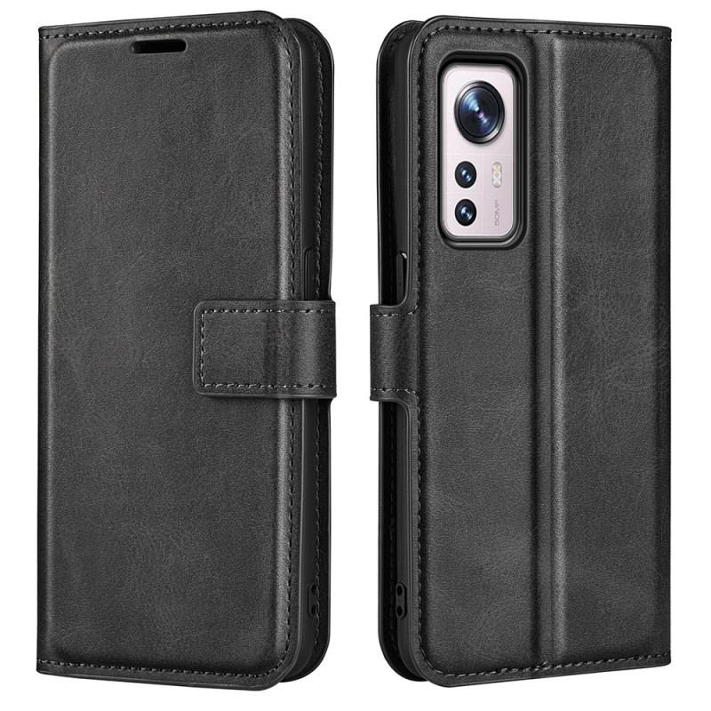 Housse Xiaomi 12 Pro Texture Cuir