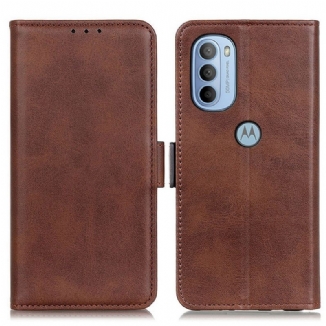 Housse Moto G41 / G31 Rabat Double