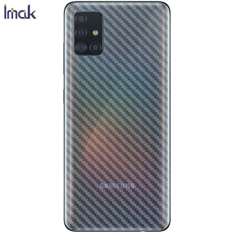 Film de Protection Arrière pour Samsung Galaxy A51 Style Carbone IMAK
