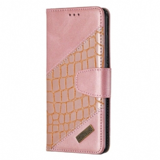 Housse Samsung Galaxy A51 Effet Peau de Crocodile Classique