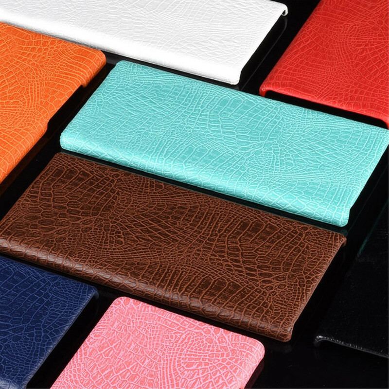 Coque Sony Xperia 10 II Effet Peau de Crocodile