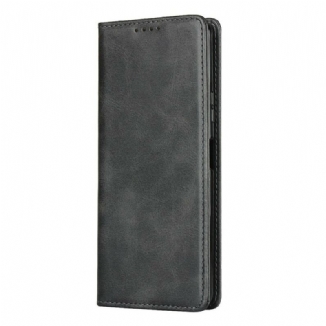 Flip Cover Sony Xperia 10 II Cuir Fendu Élégance