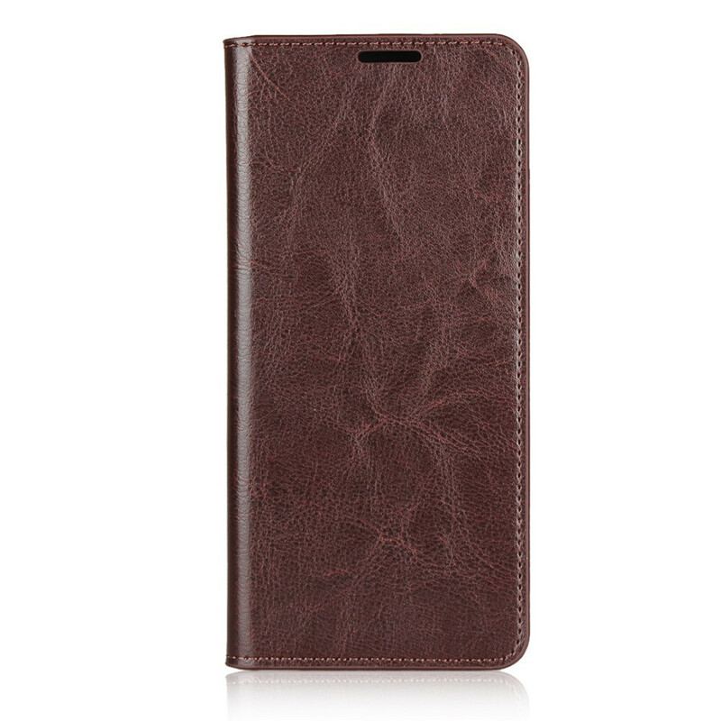 Flip Cover Sony Xperia 10 II Cuir Véritable