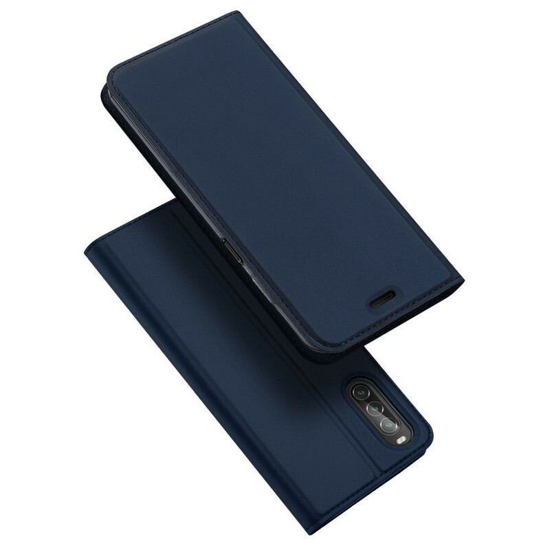 Flip Cover Sony Xperia 10 II Skin Pro DUX DUCIS