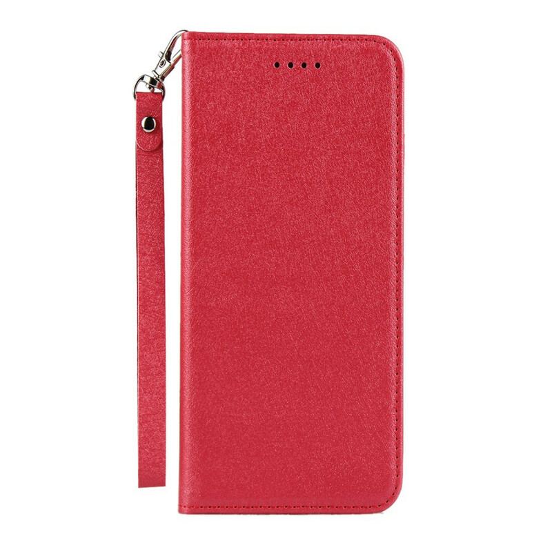 Flip Cover Sony Xperia 10 II Style Cuir Douceur avec Lanière