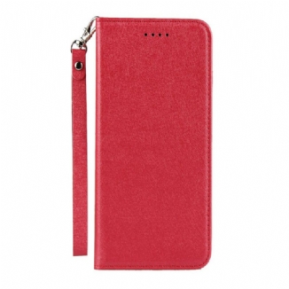 Flip Cover Sony Xperia 10 II Style Cuir Douceur avec Lanière