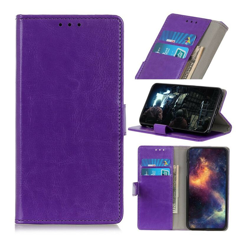 Housse Sony Xperia 10 II Effet Cuir Classique