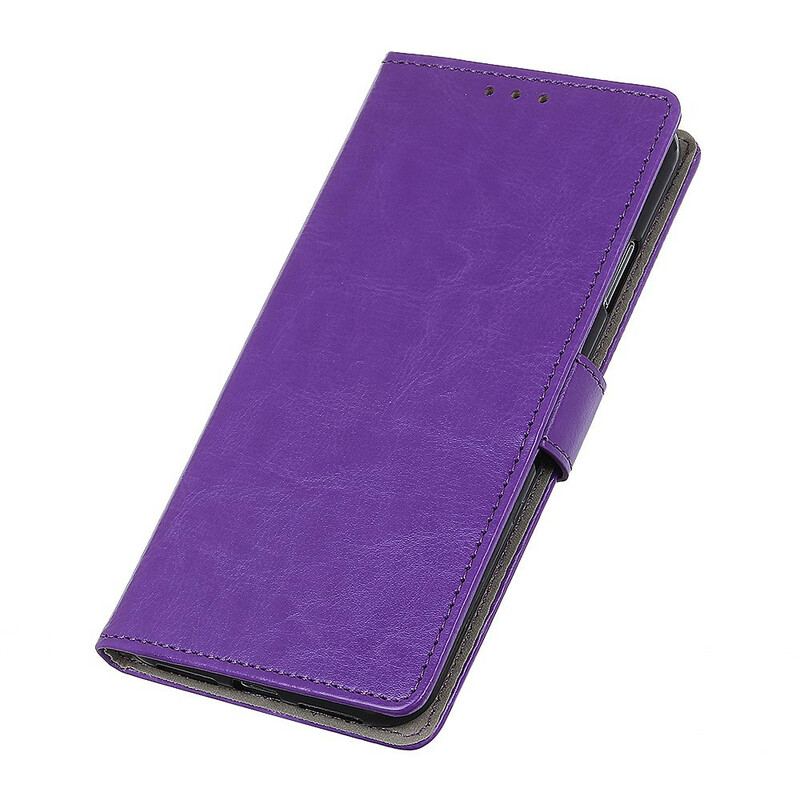 Housse Sony Xperia 10 II Effet Cuir Classique