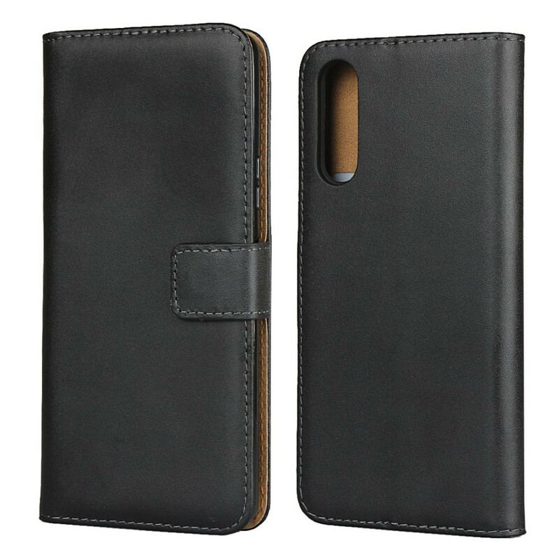 Housse Sony Xperia 10 II Invitation Véritable Cuir
