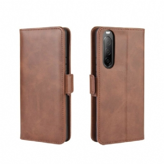 Housse Sony Xperia 10 II Rabat Double