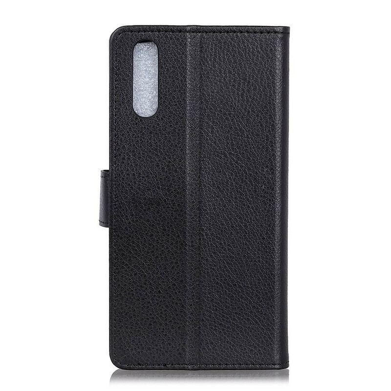 Housse Sony Xperia 10 II Simili Cuir Litchi