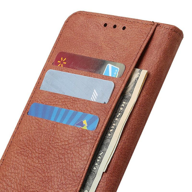 Housse Sony Xperia 10 II Simili Cuir Litchi Business